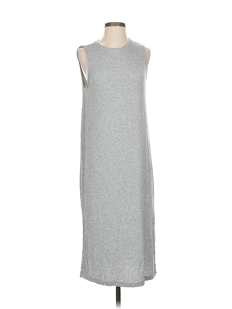 Pre-owned H&m Casual Dress In Gray