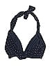 Seraphine Polka Dots Blue Swimsuit Top Size M - photo 2