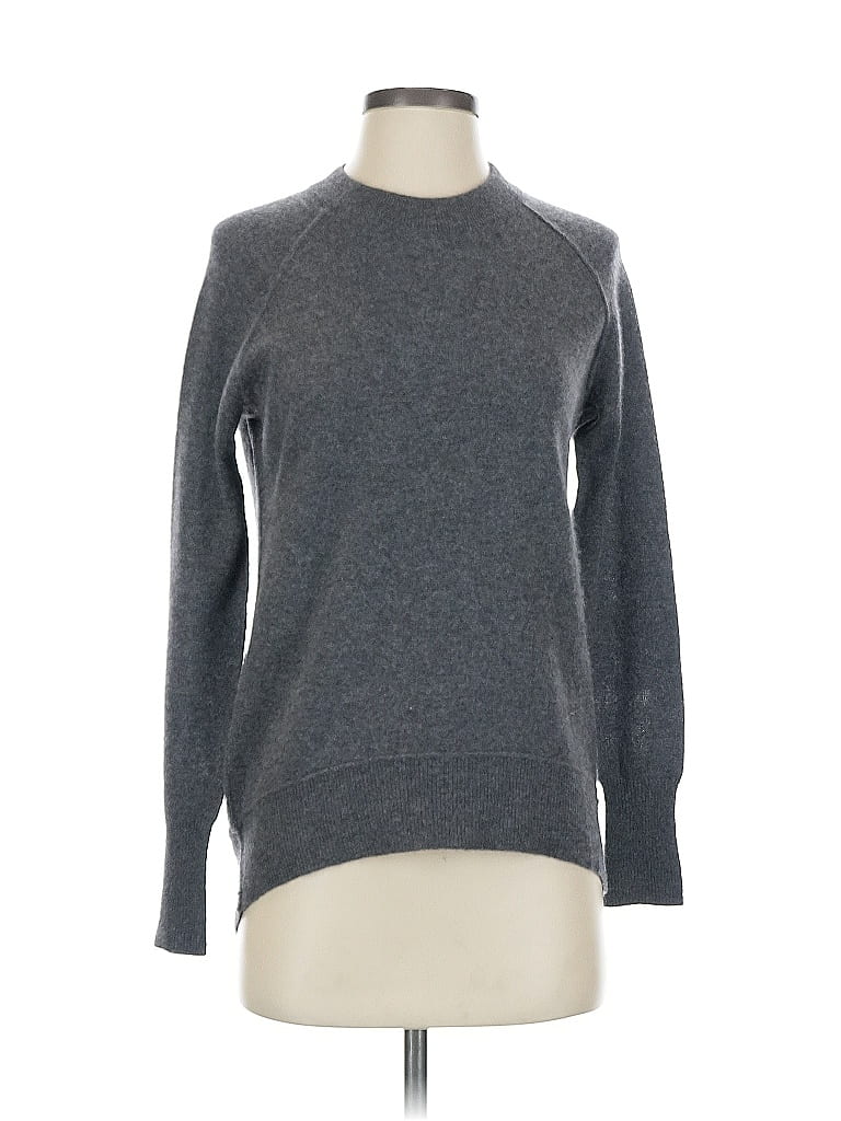 C by Bloomingdales 100% Cashmere Gray Cashmere Pullover Sweater Size XS - photo 1