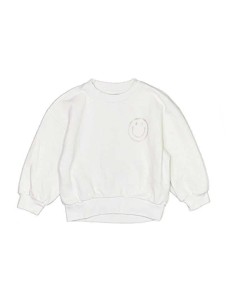 Gap Kids White Sweatshirt Size 4 - photo 1