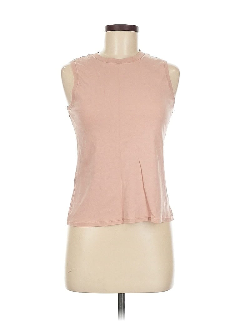 Pre-owned Calvin Klein Sleeveless T-shirt In Pink