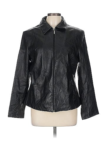 Wilsons Leather Classic Black Leather Jacket Style (view 1)