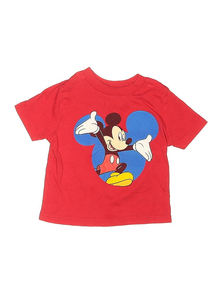 Disney Red Short Sleeve T-Shirt 12-18 MO / 18 MO - photo 1
