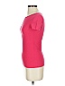 Giorgio Armani Solid Pink Short Sleeve Top Size EU (IT) 40 / US 4 - photo 5