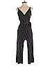 Kaileigh Stripes Black Jumpsuit Size XS - photo 1