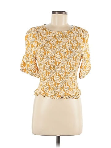 MELLODAY Short Sleeve Blouse (view 1)