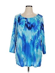 Belle By Kim Gravel 3/4 Sleeve T Shirt