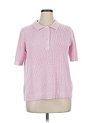 Woman Within Short Sleeve Blouse