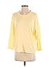 Sundry Yellow 3/4 Sleeve T-Shirt Size M - photo 1
