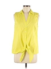 Ann Taylor Factory Sleeveless Button Down Shirt