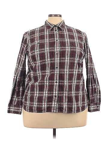 L-RL Lauren Active Ralph Lauren Long Sleeve Button-Down Shirt (view 1)