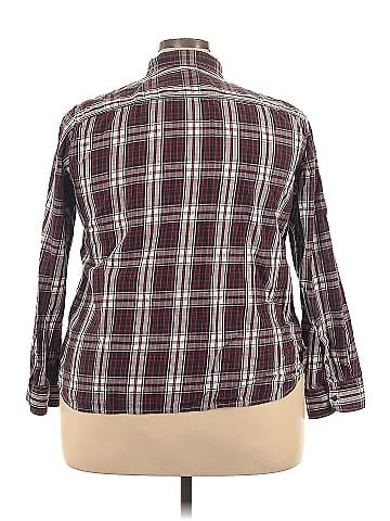 L-RL Lauren Active Ralph Lauren Long Sleeve Button-Down Shirt (view 2)