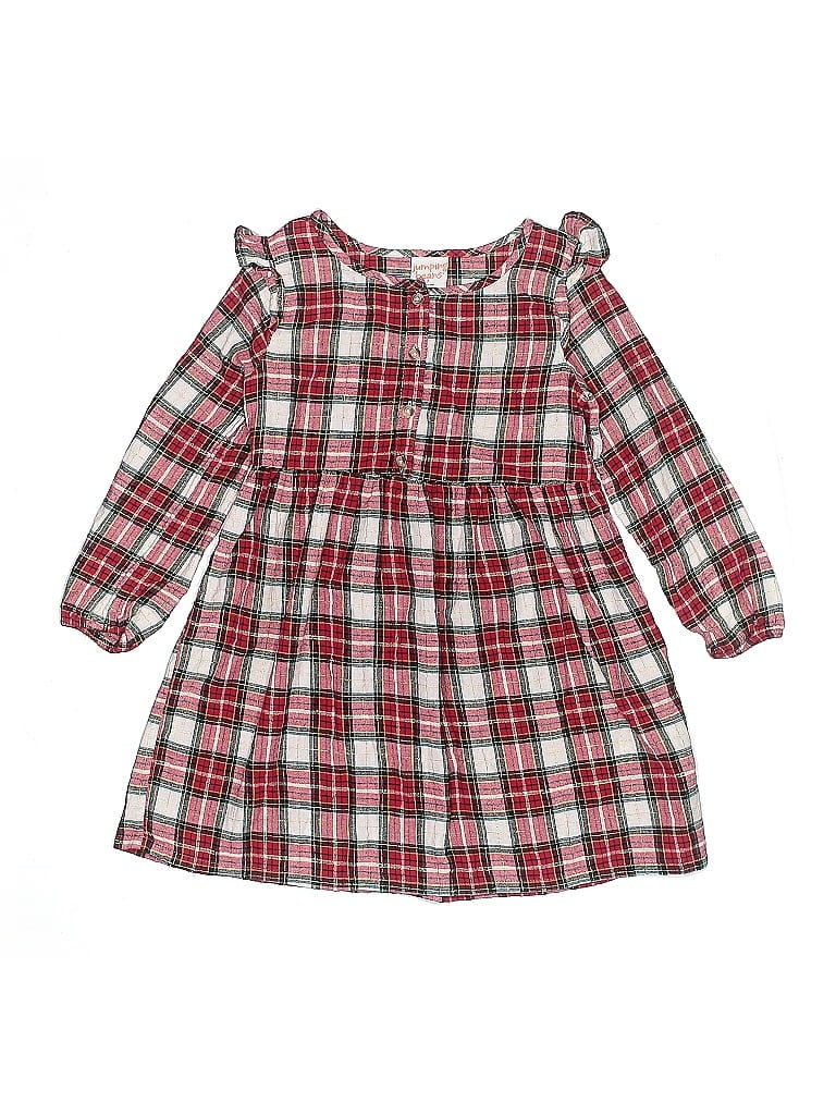 Jumping Beans Plaid Red Dress Size 7 (big kids) - photo 1