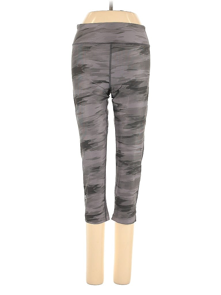 Pre-owned Under Armour Active Pants In Gray