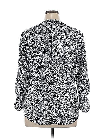 Notations 3/4 Sleeve Blouse (view 2)