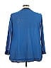 Roaman's 100% Polyester Blue Kimono Size 24 - photo 2