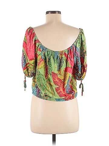 Christian Siriano New York 3/4 Sleeve Blouse (view 2)