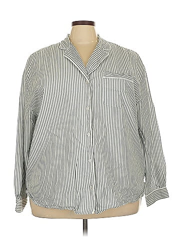 Gap Body Long Sleeve Button-Down Shirt (view 1)