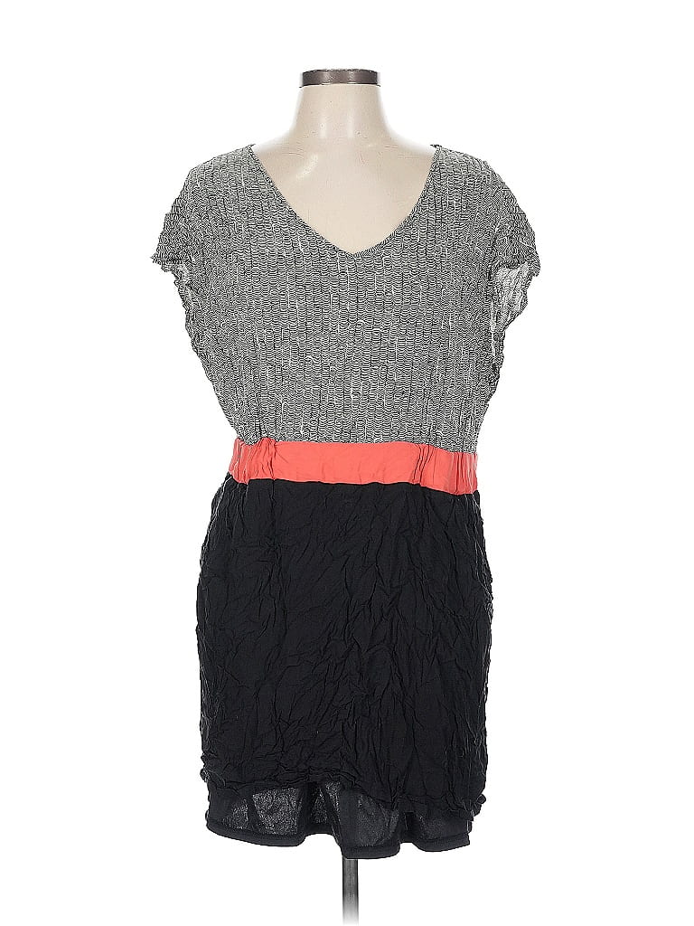 Pre-owned Gap Outlet Casual Dress In Gray