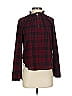 Thakoon Collective Burgundy Long Sleeve Blouse Size 0 - photo 1