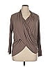 Azules Brown 3/4 Sleeve T-Shirt Size XL - photo 1