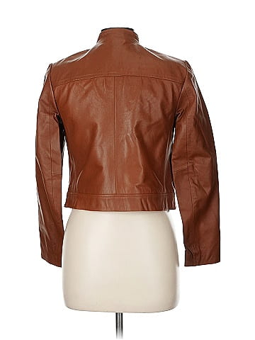 MICHAEL Michael Kors Leather Jacket (view 2)