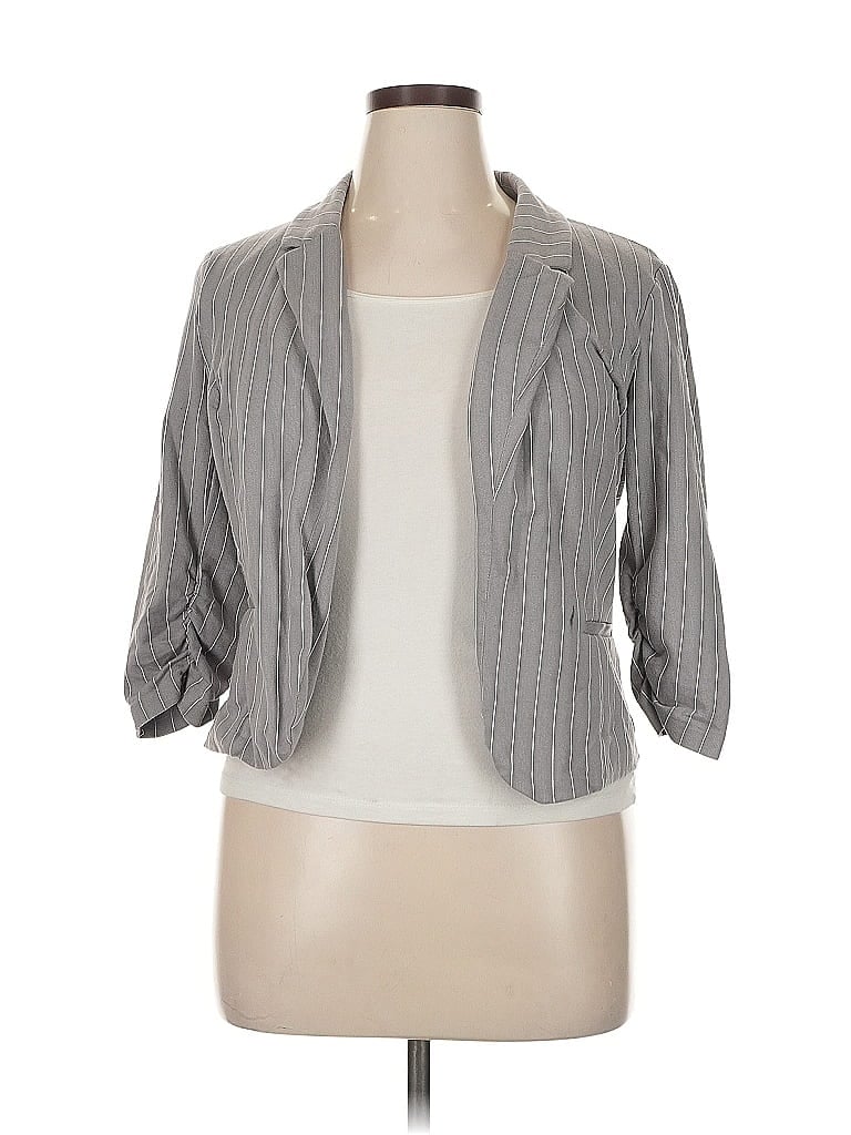 Pre-owned Candies Candie's Blazer Jacket In Gray