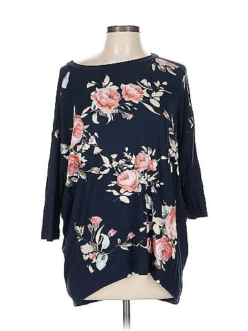Honeyme 3/4 Sleeve Blouse (view 1)