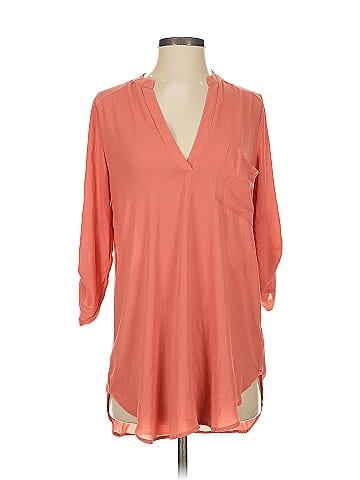All in Favor 3/4 Sleeve Blouse (view 1)