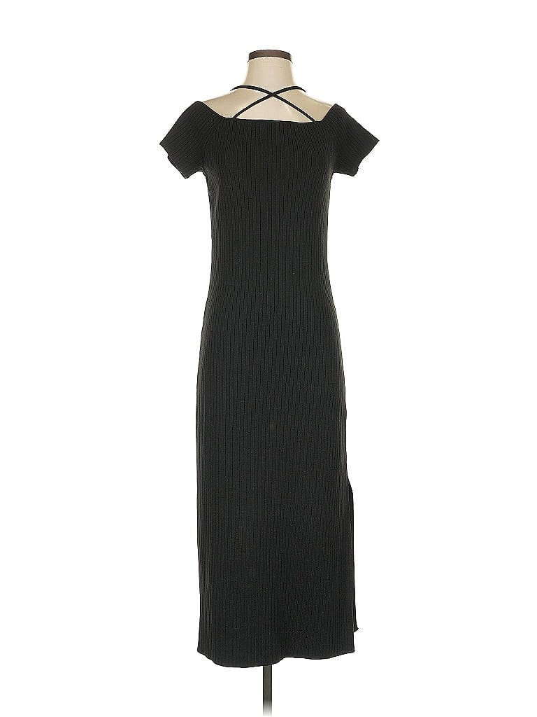 Pre-owned Wayf Casual Dress In Black