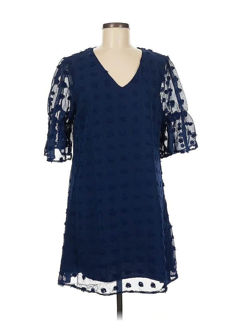Pre-owned Blooming Jelly Casual Dress In Blue