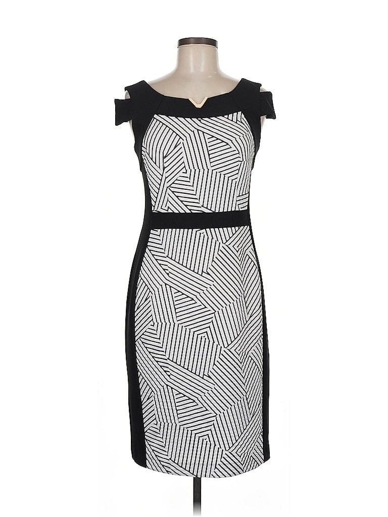 Pre-owned Joseph Ribkoff Cocktail Dress In Black