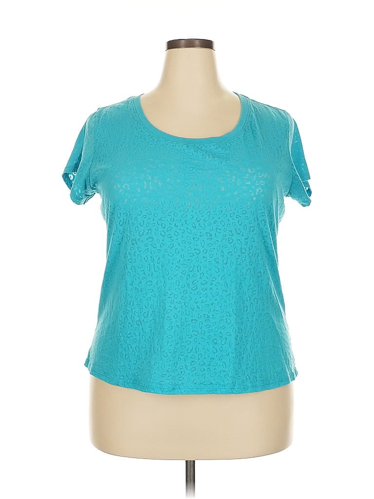 Pre-owned Mix & Co Active T-shirt In Blue