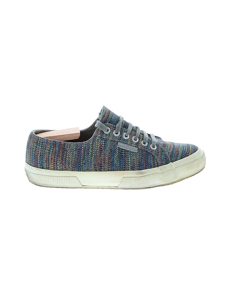 Superga Tweed Blue Gray Sneakers Size EU 39 1/2 - photo 1