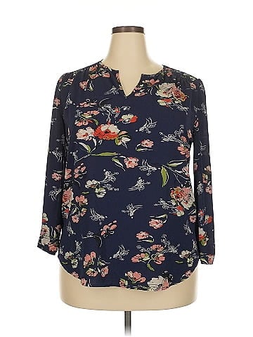 Fun2Fun 3/4 Sleeve Blouse (view 1)
