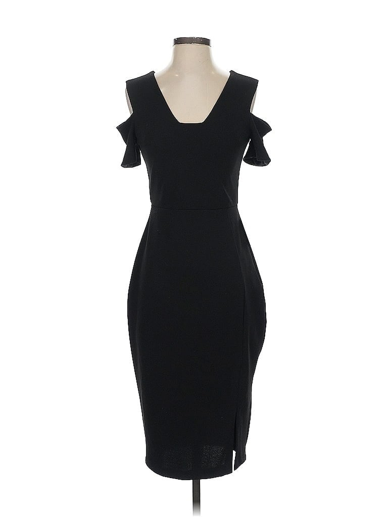 Pre-owned Express Outlet Cocktail Dress In Black