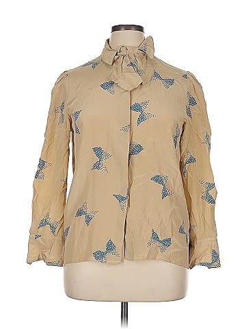 Ciao Ltd 3/4 Sleeve Silk Top (view 1)