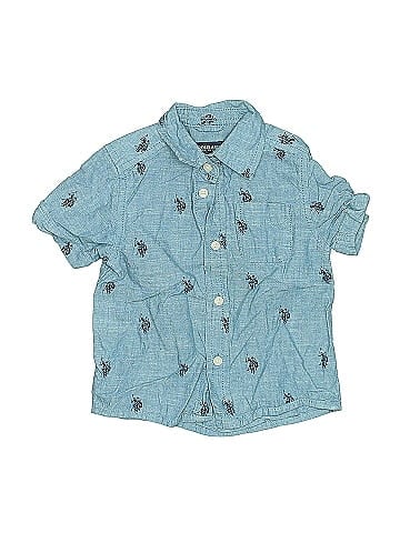 U.S. Polo Assn. Short Sleeve Button-Down Shirt (view 1)