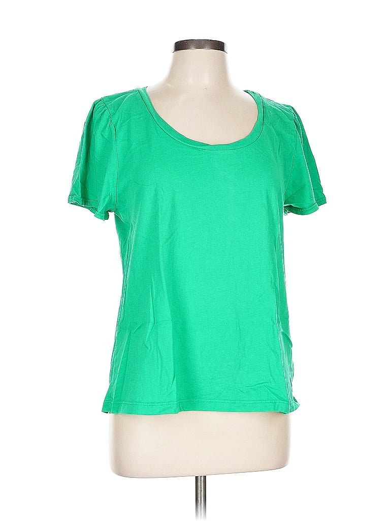 Pre-owned T.la Short Sleeve T-shirt In Green