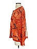Chico's Design 100% Nylon Orange Long Sleeve Blouse Size XL - photo 5