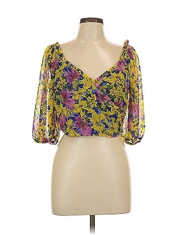 Lush 3/4 Sleeve Blouse (view 1)