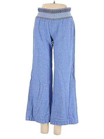 Indigo Rein Linen Pants (view 1)