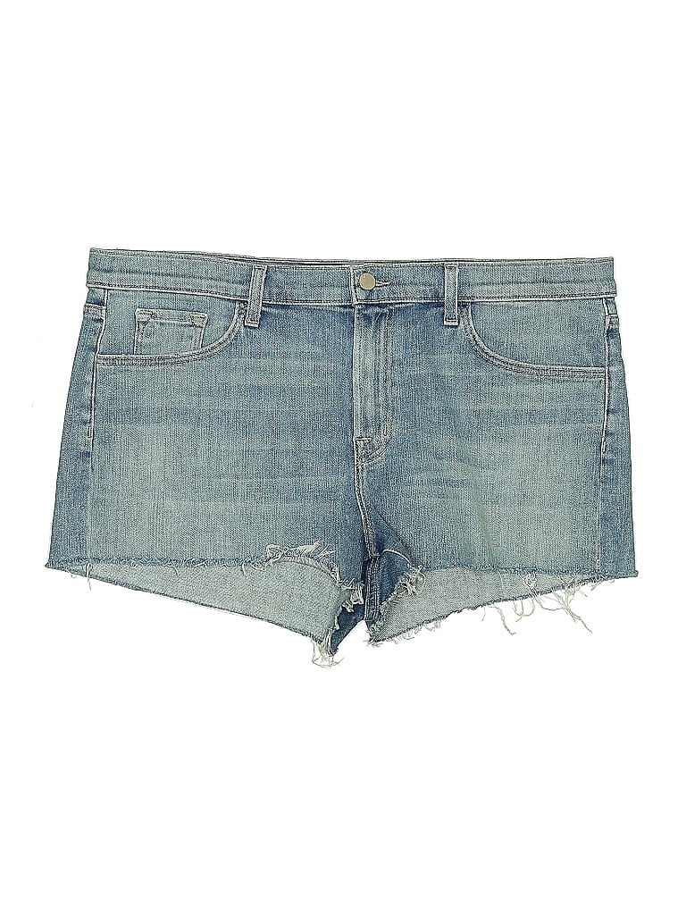 J Brand Blue Denim Shorts Size 31 waist - photo 1