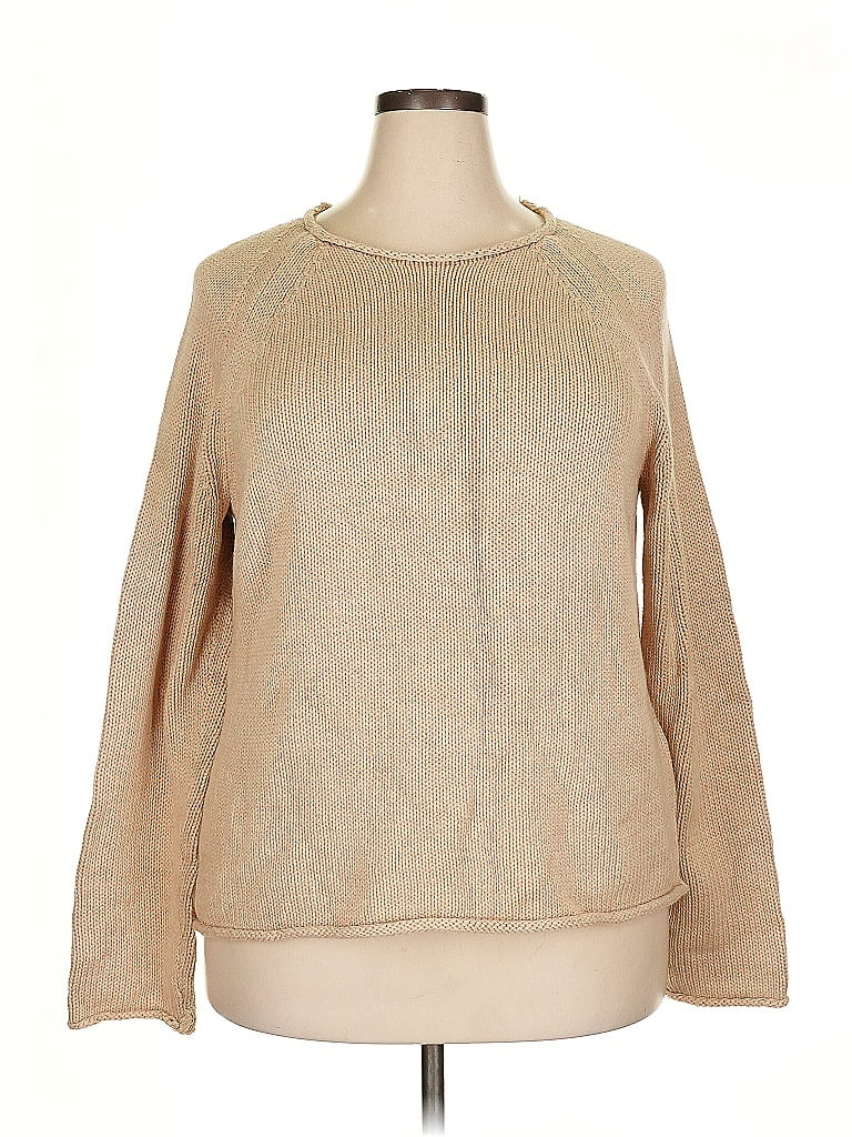 Sweater By J Crew In Red, Size: 2x main image 1