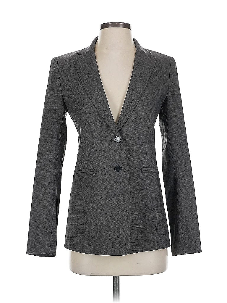 Ann Taylor Factory Gray Wool Blazer Size 0 - photo 1