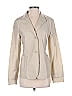 Jil Sander 100% Cupro Ivory Tan Blazer Size EU (IT) 36 / US 0 - photo 1