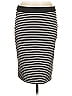 Petite Collection Stripes Black Casual Skirt Size 6 - photo 1