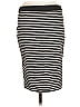 Petite Collection Stripes Black Casual Skirt Size 6 - photo 2
