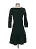 Armani Exchange Solid Green Casual Dress Size S - photo 1