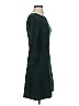Armani Exchange Solid Green Casual Dress Size S - photo 4